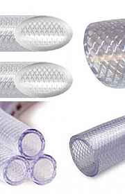 mangueira de pvc cristal trançada mangueira de pvc cristal trançada