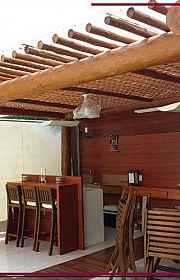 Pergolado de Madeira com Deck Pergolado de Madeira com Deck