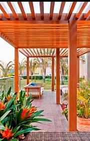 Pergolado de madeira quintal Pergolado de madeira quintal