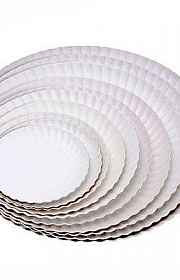 Prato de papelão Prato de papelão