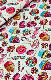 Tecido tricoline estampado 100% algodão Tecido tricoline estampado 100% algodão