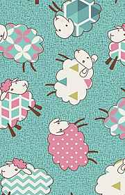 Tricoline estampado infantil 100% algodão Tricoline estampado infantil 100% algodão